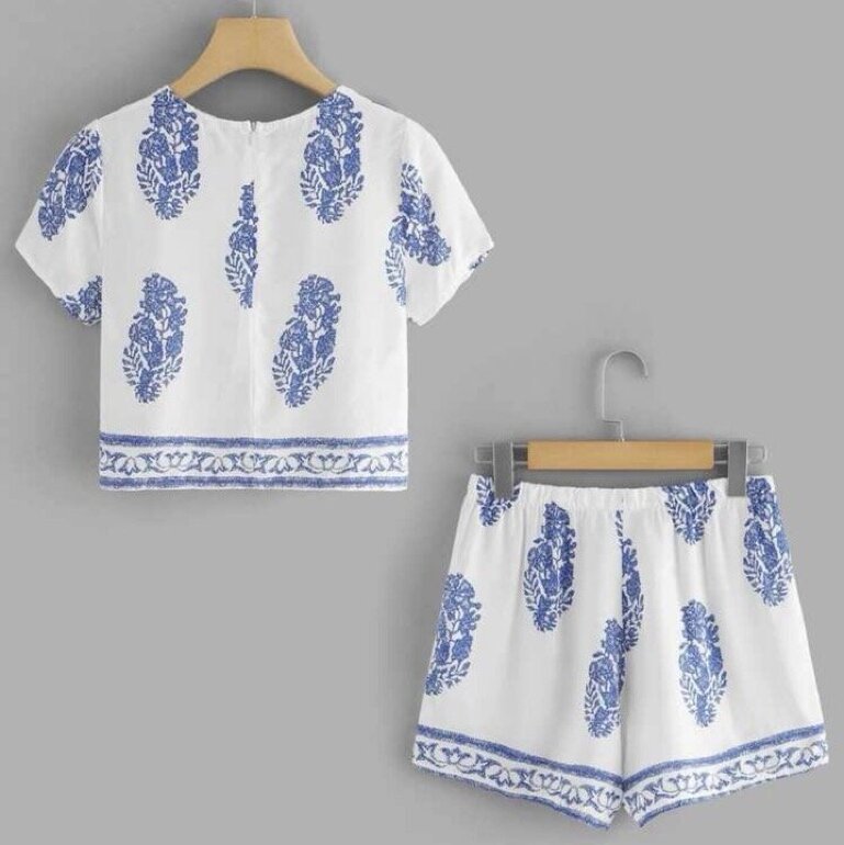 Conjunto de short y blusa de Shein de segunda mano - GoTrendier