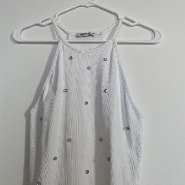 Blusa Blanca Niña Zara | Store www.jardimartimoniz.pt