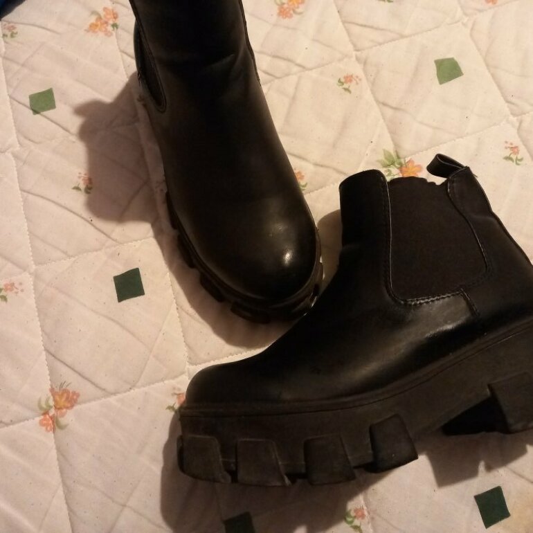 Botines tacon corrido de Nomadas de segunda mano - GoTrendier