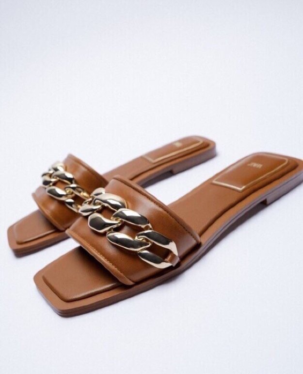 Sandalias Cadena Zara de segunda mano - GoTrendier
