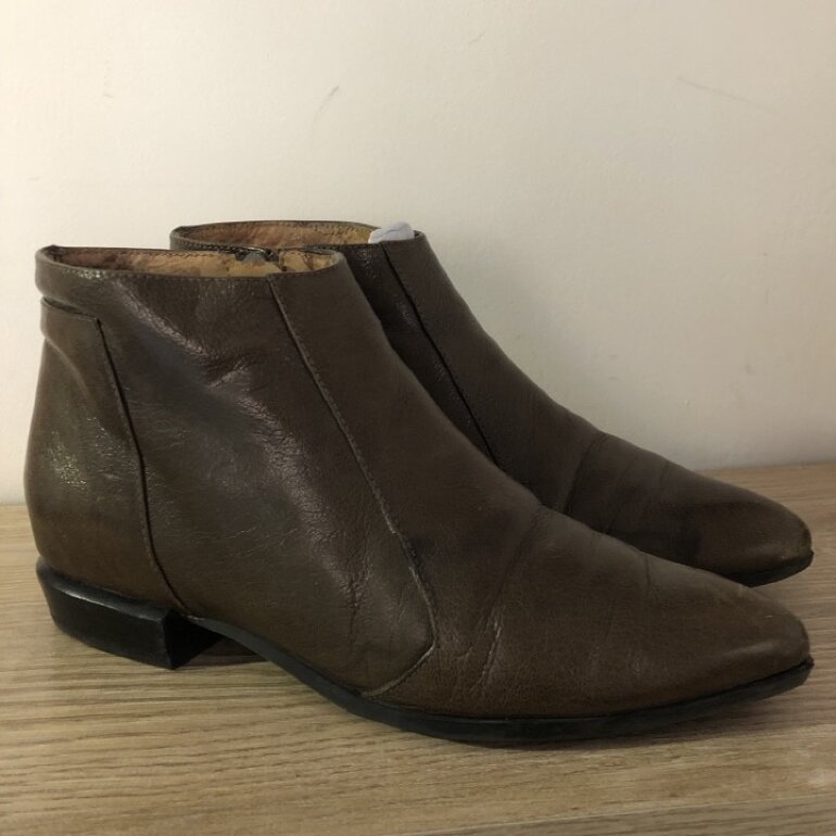 Botines Nine West Wyllis Block Heel Chile - Zapatos Nine West Beige Rebajas