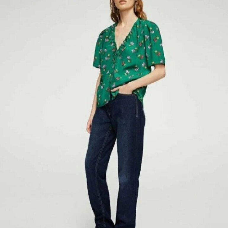 Es de Camisas y Blusas para Mujer en color verde | FASHIOLA.mx