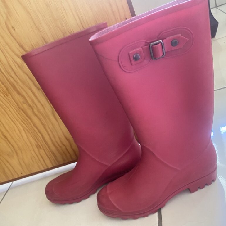 Botas de lluvia de Dorothy Gaynor de segunda mano - GoTrendier