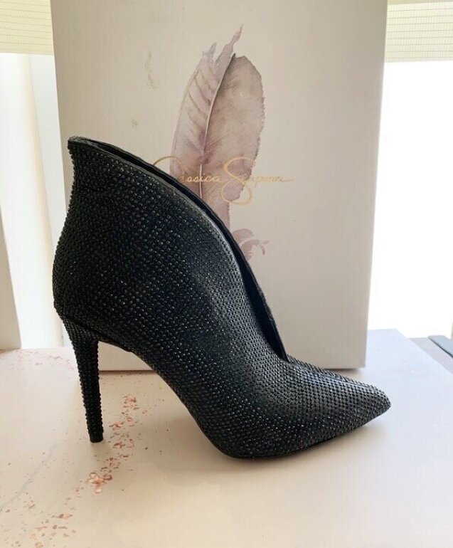 Botas con cristales de Jessica Simpson de segunda mano GoTrendier