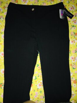Pantalones de vestir Suburbia negros de mujer - GoTrendier