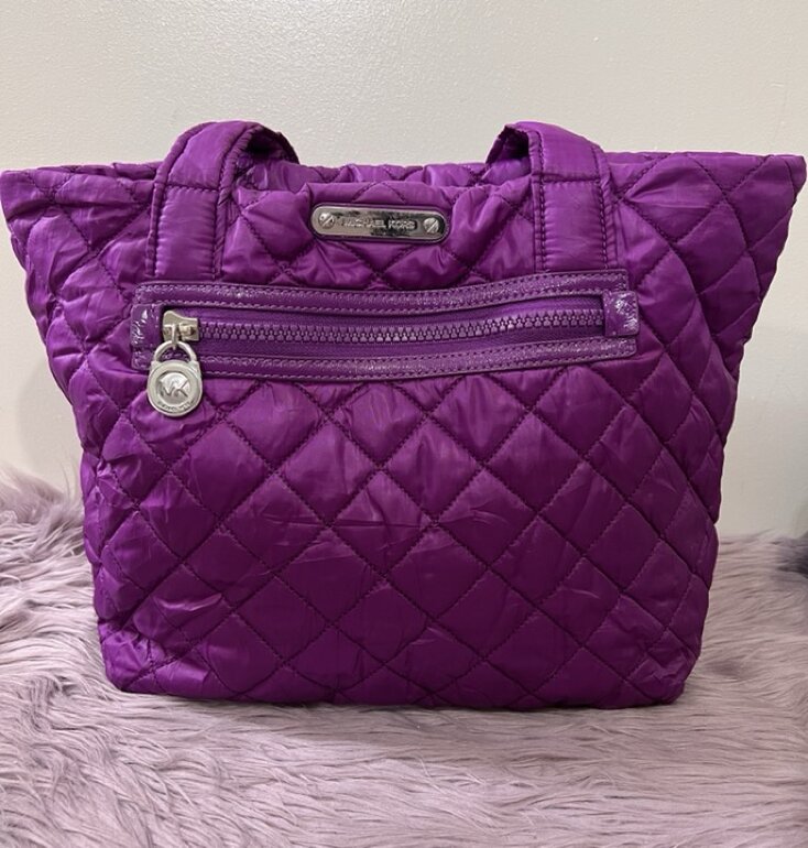 Bolsa Michael Kors - Morada de segunda mano - GoTrendier