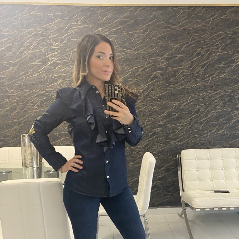 Blusa Mezclilla LOB de segunda mano - GoTrendier