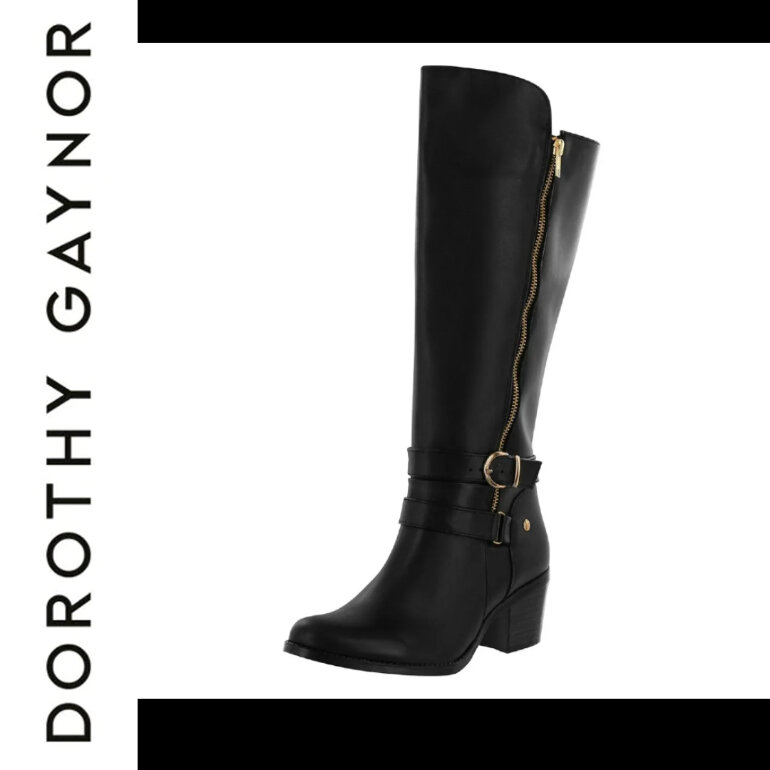 Botas DG Negras Piel/Gamuza de Dorothy Gaynor de segunda mano - GoTrendier