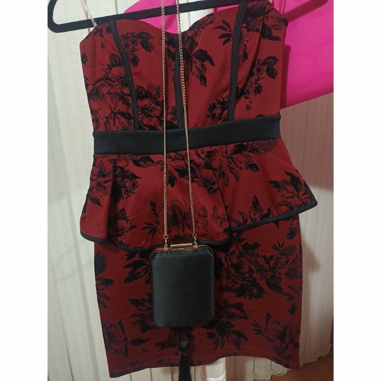 Vestido Rojo de Fiesta Duo de Sears de Sears de segunda mano - GoTrendier