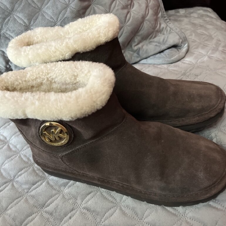 Botas Michael kors café de segunda mano - GoTrendier