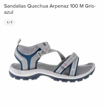 Sandalias senderismo Quechua de segunda mano - GoTrendier