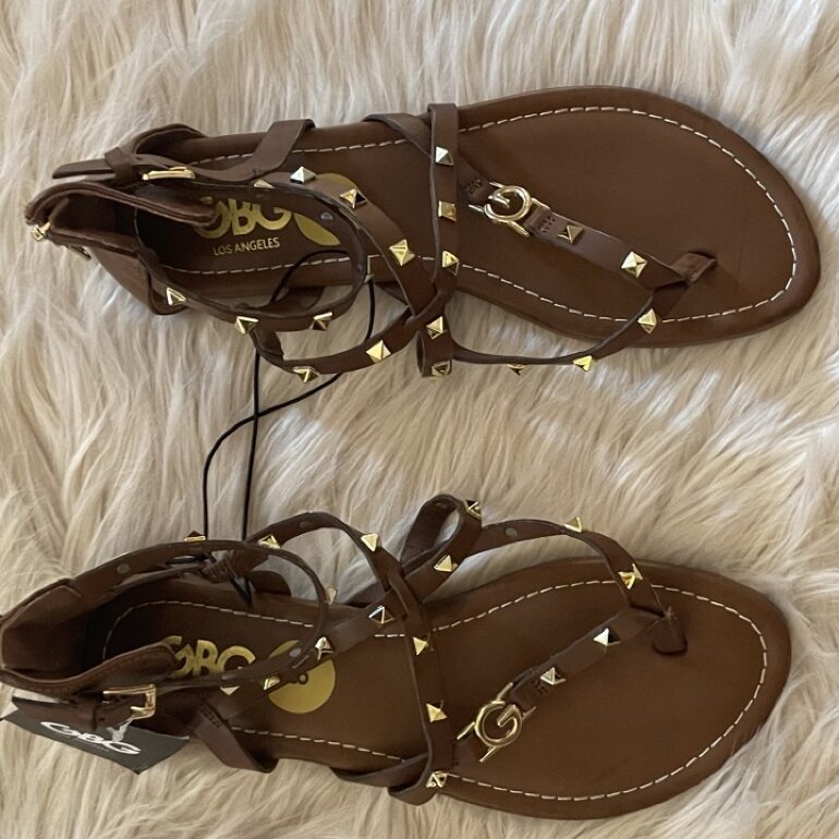 Huaraches guess cafés de segunda mano - GoTrendier