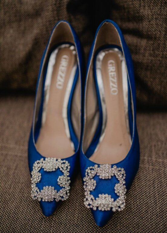 Zapatillas azules Grezzo de segunda mano GoTrendier