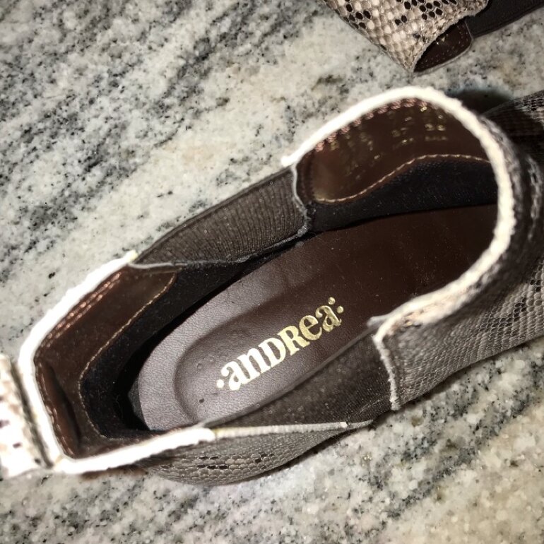 Botines animal print de Andrea de segunda mano GoTrendier