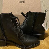 Botines negros con agujeta de Efe de segunda mano - GoTrendier