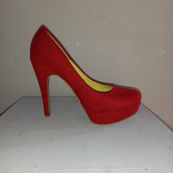 Zapatillas Capa de Ozono rojas de segunda mano - GoTrendier
