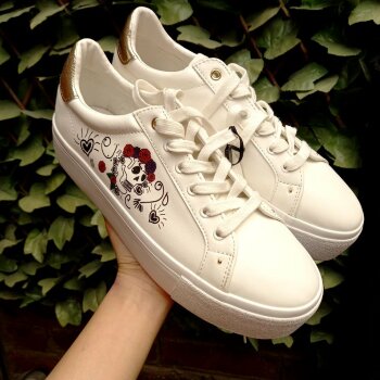 Tenis casuales Pull \u0026 Bear multicolor de mujer - GoTrendier