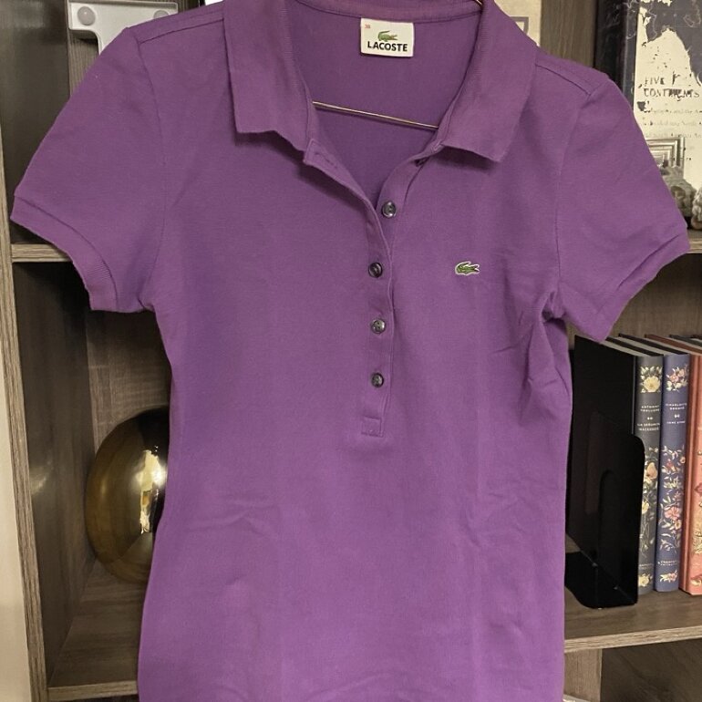 playera tipo polo lacoste