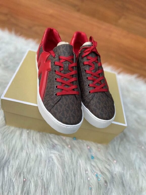 Zapatillas Michael Kors Mujer Rojas Zapatillas Michael Kors Olympia Mujer  Negras En Zapatilla Olympia - Main Image