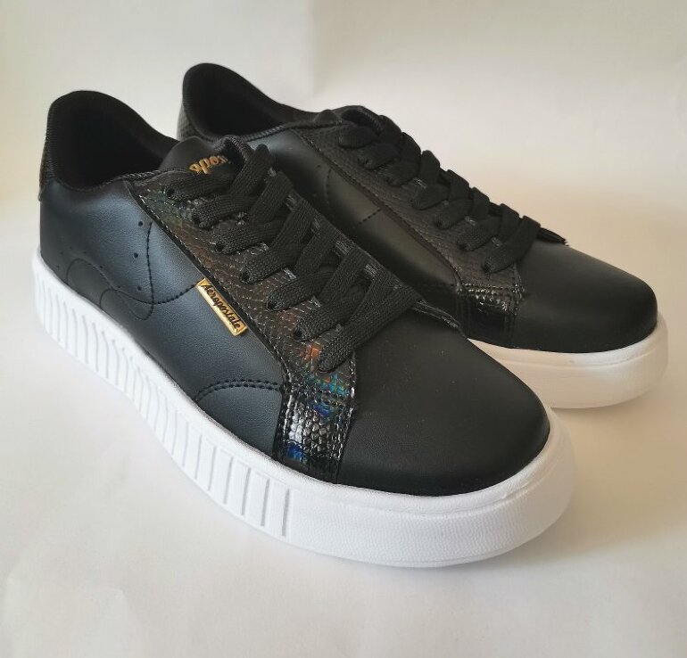 Tenis Aeropostale negros de Aéropostale de segunda mano - GoTrendier