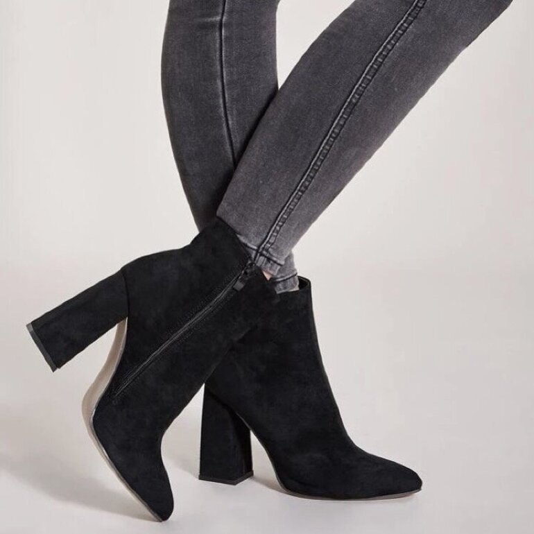 Botines Negros SHEIN de segunda mano - GoTrendier