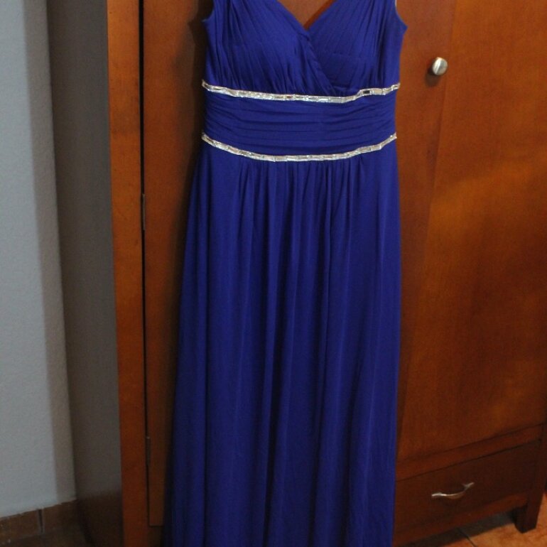 Vestido de Fiesta Azul Rey de Liz Minelli de segunda mano - GoTrendier