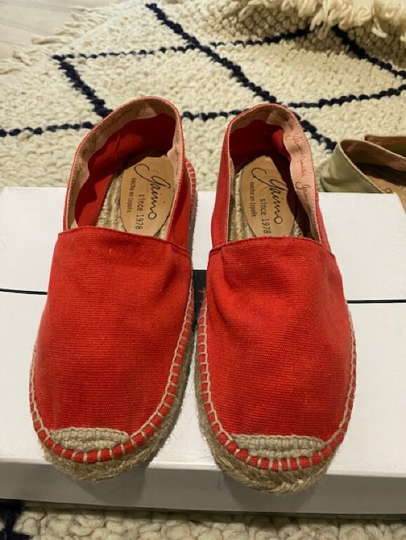 ESPADRILLES COLOR ROJO 38 de gaimo de segunda mano - GoTrendier