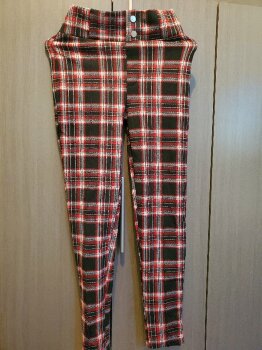 Pantalones de cuadros Bershka de segunda mano - GoTrendier