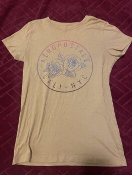 Blusas juveniles Aéropostale naranja de mujer - GoTrendier