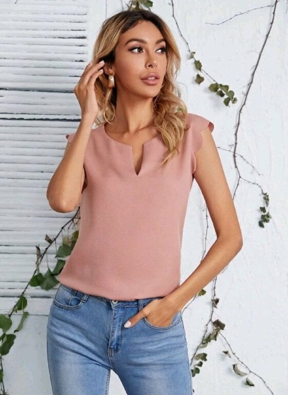 Blusa rosa 💕👚 de Shein de segunda mano GoTrendier