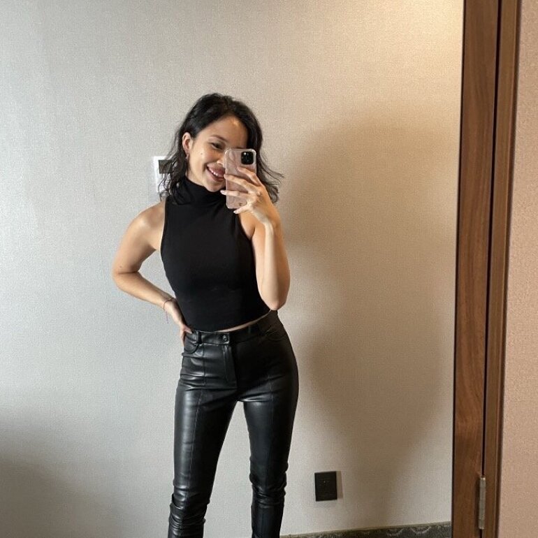 Pantalones Cuero de Mujer | ZARA México