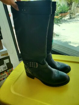 Botas estilo militar Westies negras de mujer - GoTrendier