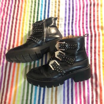 Botas de plataforma Pull \u0026 Bear de mujer - GoTrendier