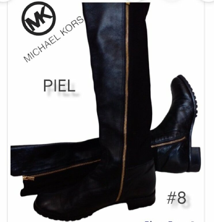 Botas negras largas Piel MICHAEL KORS de segunda mano - GoTrendier
