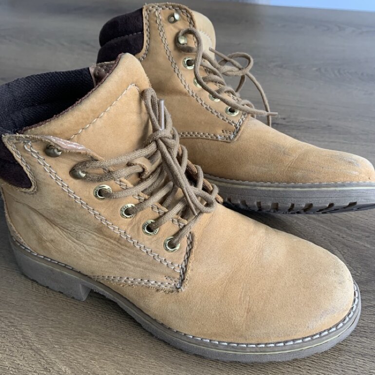 Botas color camel flexi de segunda mano - GoTrendier