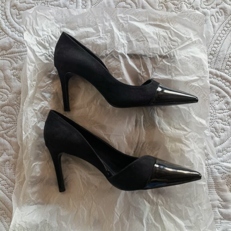 Tacones zara negros de segunda mano - GoTrendier