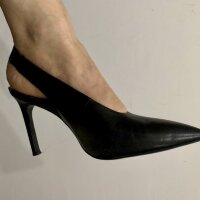 Tacones negros MANGO de segunda mano - GoTrendier
