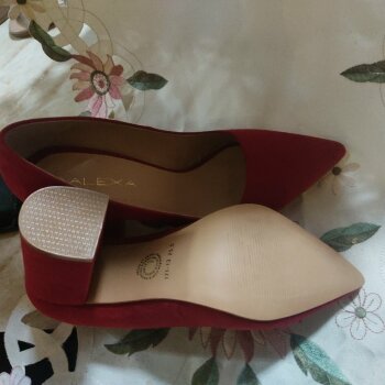 Zapatillas rojo quemado de Alexa de segunda mano - GoTrendier
