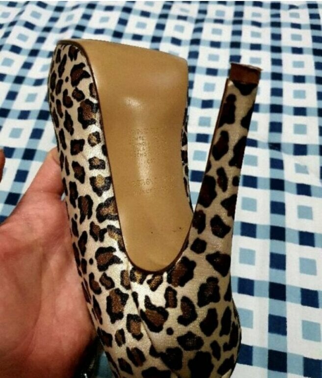 Tacones Andrea Animal Print de segunda mano GoTrendier