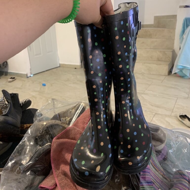 Hermosas Botas para lluvia nuevas de Merona de segunda mano - GoTrendier