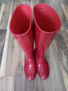 Botas de lluvia Igor rojas de segunda mano - GoTrendier
