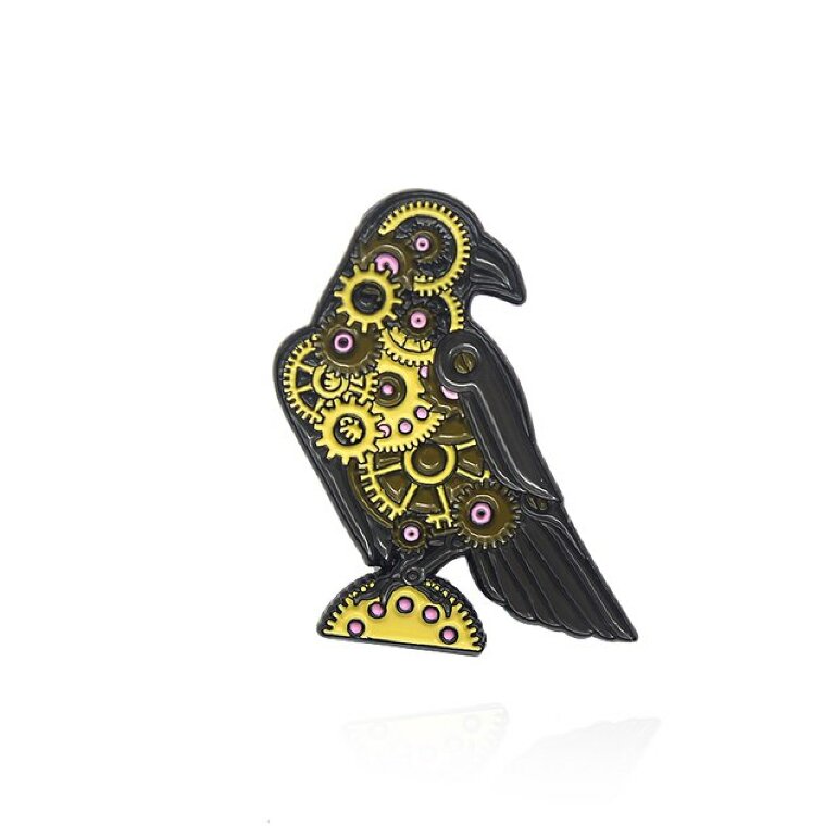 Broches Cuervo Estilo Vintage - Oferta Limitada en Stock