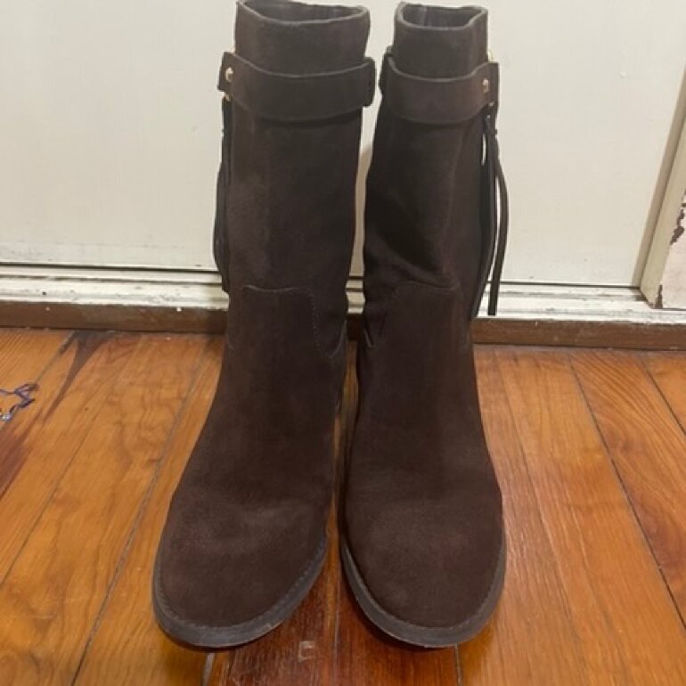 Botas cafés MK de Michael Kors de segunda mano - GoTrendier