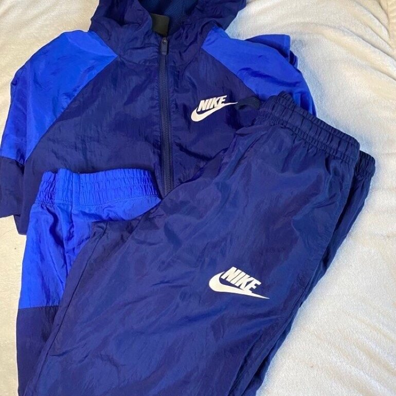 Conjunto Nike Basic Woven para Hombre BV3030-410 azul marino S Nike  BV3030-410 CONJUNTO BASIC WOVEN | Walmart en línea