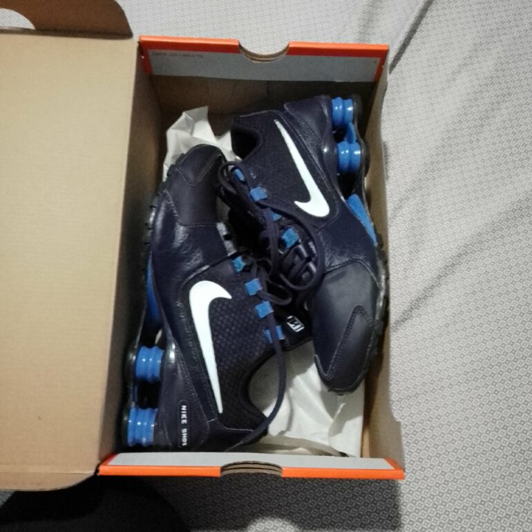 Tenis Nike Shox púrpura de segunda mano - GoTrendier