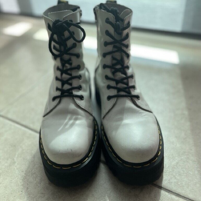 Dr. Martens Jadon Blancas de segunda mano - GoTrendier
