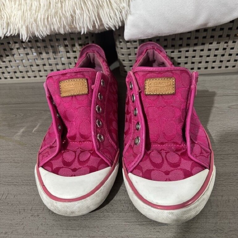 TENIS COACH ROSA 💞 de segunda mano - GoTrendier