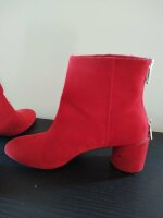 Botines rojos Bershka talla 25 de segunda mano - GoTrendier