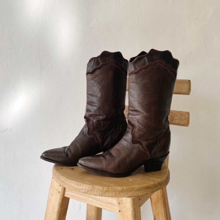Botas cowboy vintage de segunda mano - GoTrendier