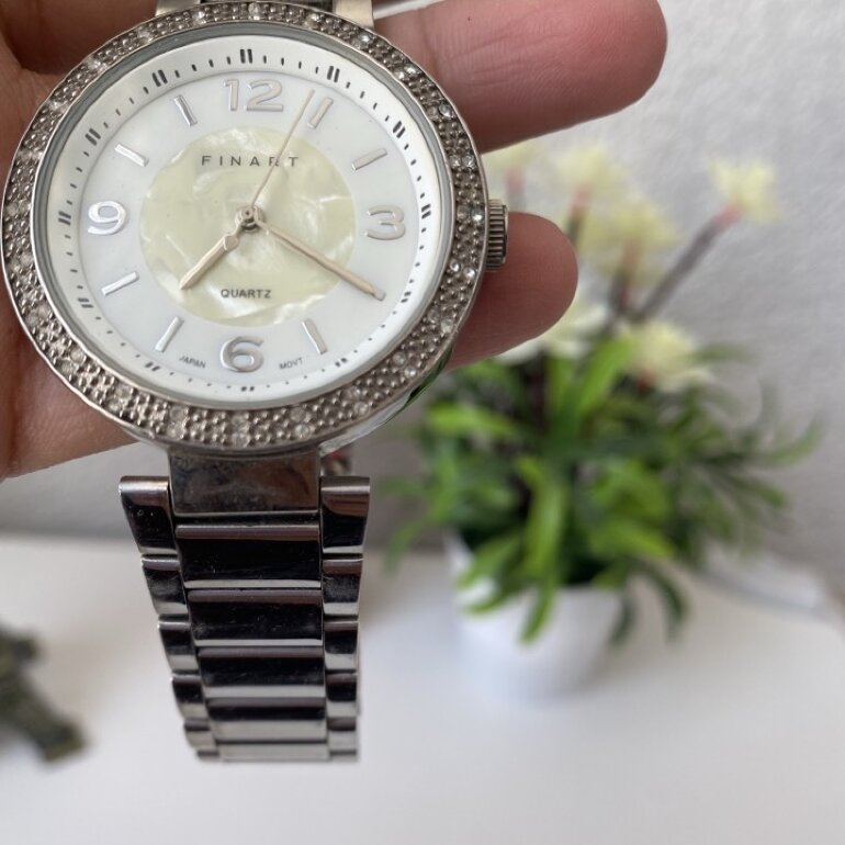 Metal Bezel Reloj Finart Quartz Hombre Precio Reloj Esika